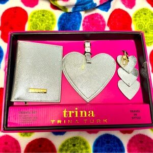 Trina Turk Chrome / Silver Travel Set